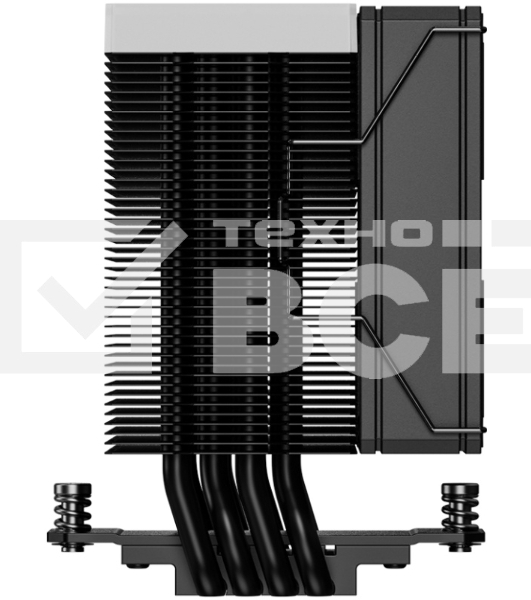 Кулер Cooler ID-Cooling FROZN A400 ARGB черный 92мм алюминий+медь 2200rpm 25.8db 4-pin 180W 123мм