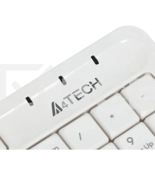 Клавиатура A4Tech Fstyler FK10 проводная, USB, белый/серый