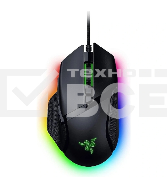 Мышь проводная Razer Basilisk V3 35K черный, 35000 dpi, USB, кнопки - 11
