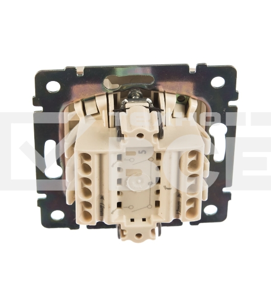 Электроустановочные изделия Legrand Legrand 774305 Выключатель Valena двухклавишный 10 AX(слоновая кость)