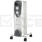 Масляный обогреватель Engy EN-2205 Modern (5 секций) белый, 1000 Вт, 10 м2, термостат, фото 1