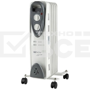 Масляный обогреватель Engy EN-2205 Modern (5 секций) белый, 1000 Вт, 10 м2, термостат