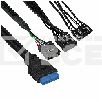 Компьютерный корпус Minitower ExeGate BAA-105U2-01-AAA350 (mATX, БП AAA350 с вент. 8см, 2*USB+2*USB 3.0, аудио, черный), фото2