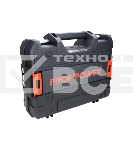 Аккумуляторный бесщеточный ударный гайковерт ProfiPower T-2500N (18В,Li-ion-1шт, 8.0А·ч, 2500Нм, З/У, в кейсе)