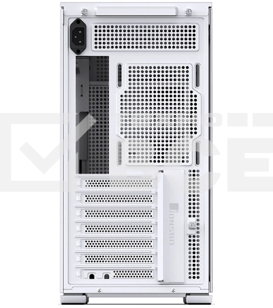 Компьютерный корпус без блока питания Case JONSBO D41 STD, Midi-Tower, TG, no fan, 1xUSB-A 3.2 + 1xUSB-C 3.2, ATX, mATX белый