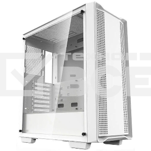 Компьютерный корпус без блока питания Deepcool CC560 WH Limited, Midi-Tower, TG, no fans, 1xUSB-A 3.0, 1xUSB 2.0, ATX, mATX, mITX белый
