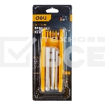 Набор шестигранных ключей Deli DL230308 Материал: CR-V. Спецификация: 1,5,2,2,5,3,4,5,6,8мм., фото4