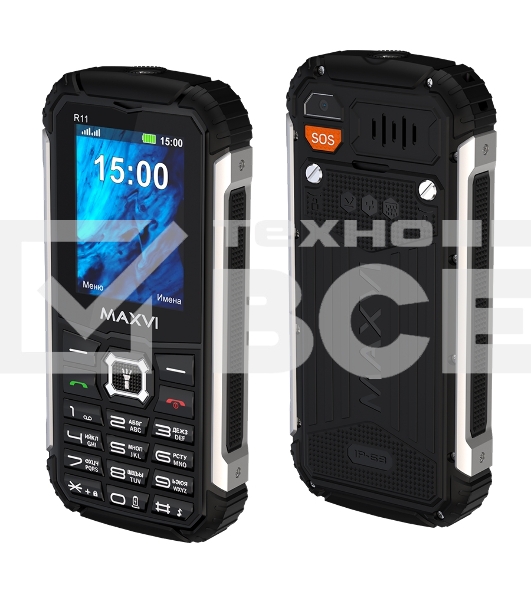 Мобильный телефон MAXVI R11 черный