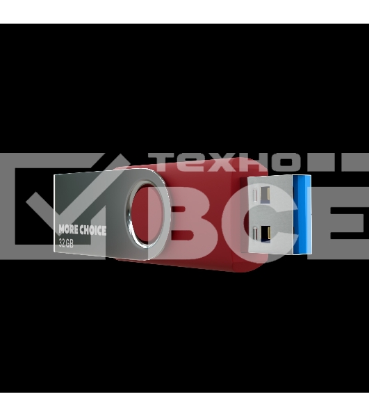 Флешка USB More Choice MF32-4 USB 32Gb 2.0 красный