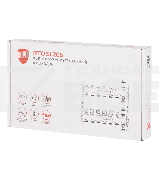 Коллектор Royal Thermo нерж. в сборе универсальный 1