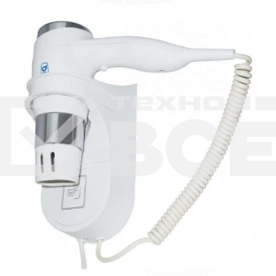 Фен G-Teq 8719S белый/серебристый, 1200 Вт