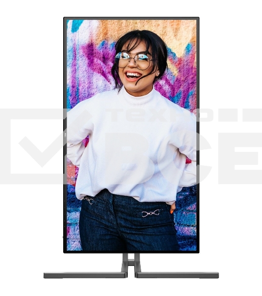 Монитор 27' AOC U27U3CV Nano IPS 3840x2160, 60 Гц (75 Гц макс.), 4 мс, 16:9, 400 кд/м², 2×HDMI 2.0, DP 1.4, USB-C (96 Вт PD), USB Hub (4×USB 3.2 Gen2 + 1×USB-C), RJ-45, 3.5 Jack, динамики (2×3 Вт), DisplayHDR 400, Adaptive-Sync, KVM, черный