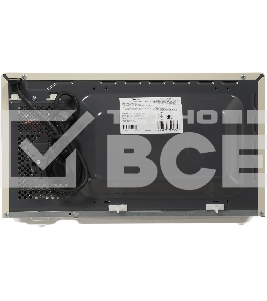 Микроволновая печь Midea MG820CJ9-I2 бежевый, 20 л, 800 Вт, переключатели - поворотный механизм