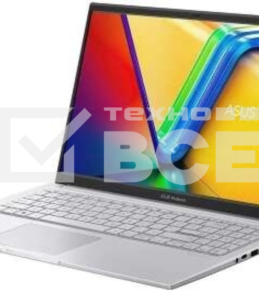 Ноутбук ASUS Vivobook 15 X1504VA-BQ4056/15.6'/IPS/Intel Core 5 120U/16Gb/512Gb SSD/Intel Graphics/NoOS/серебристый/1.7kg