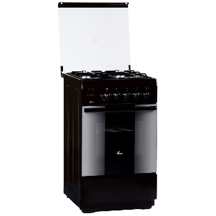 Плита газовая  FLAMA FG 24210 B  (  чуг.реш)