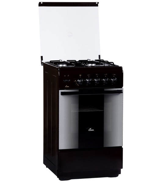 Плита газовая  FLAMA FG 24210 B  (  чуг.реш)
