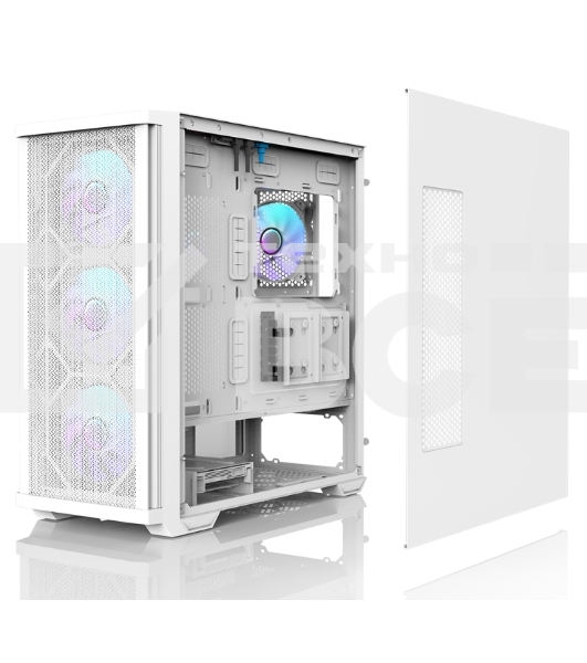 Компьютерный корпус MidiTower Zalman Z10 DUO White (без блока питания) (Zalman Z10 DUO White)