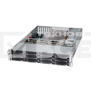 Корпус SuperMicro CSE-826BAC12-R1K23LPB 2U, 2x1200W, 12x3.5
