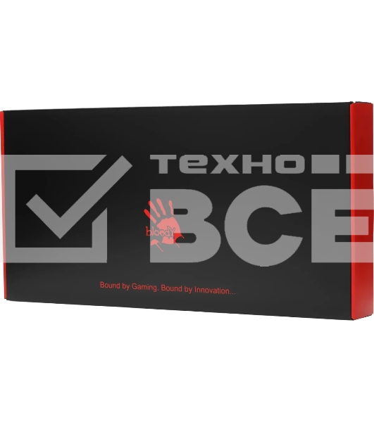 Клавиатура A4Tech Bloody B950 механическая серый/черный USB for gamer LED (B950)