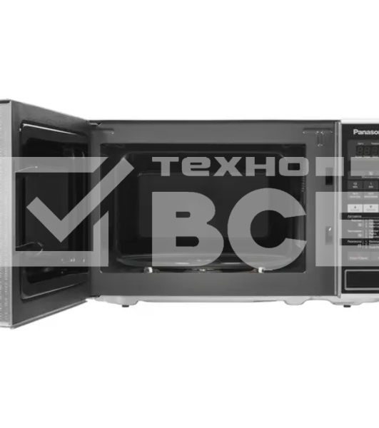 Микроволновая печь Panasonic NNST254MZPE серебристый, 20 л, 800 Вт, переключатели - сенсор