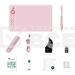 Графический планшет Parblo Intangbo X7 USB Type-C розовый, фото7