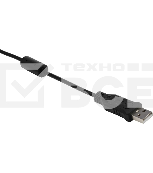 Клавиатура Defender Hawk GK-418  проводная, USB, черный/белый