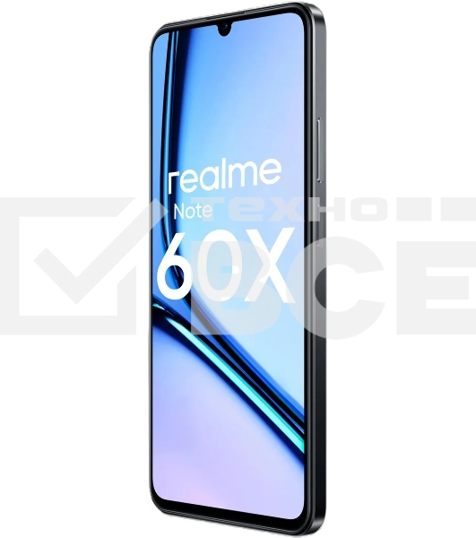 Смартфон Realme Note 60х, 3/64Gb, черный