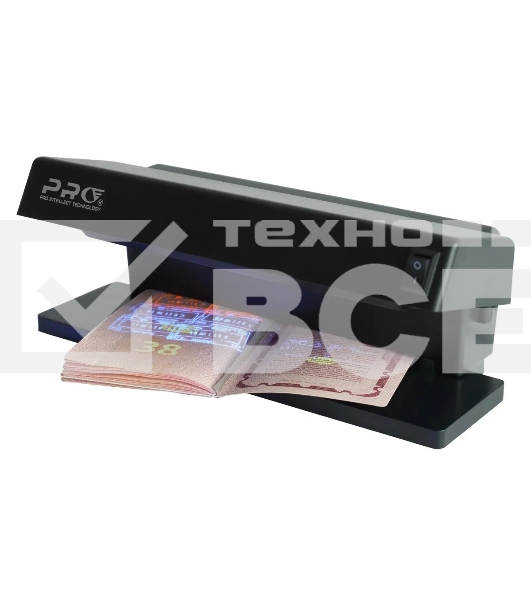 Детектор банкнот PRO 12 LED Т-06349 просмотровый мультивалюта