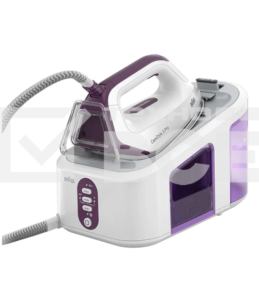 Парогенератор Braun IS3155VI фиолетовый/белый, 2400 Вт