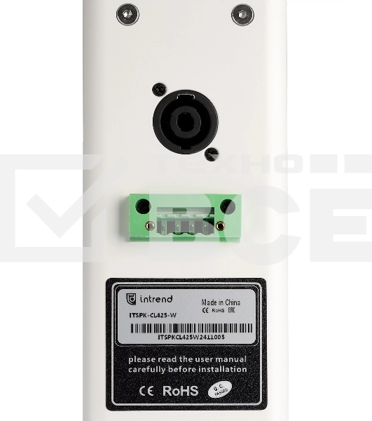 Звуковая колонна Intrend [ITSPK-CL425-W] пассивная, 4x2.5