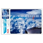 Коврик для мыши Buro BU-R51748 рисунок/самолет, фото2