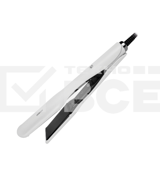 Выпрямитель для волос Centek CT-2033 белый/черный, 38 мм, 220 °C, 4 режима