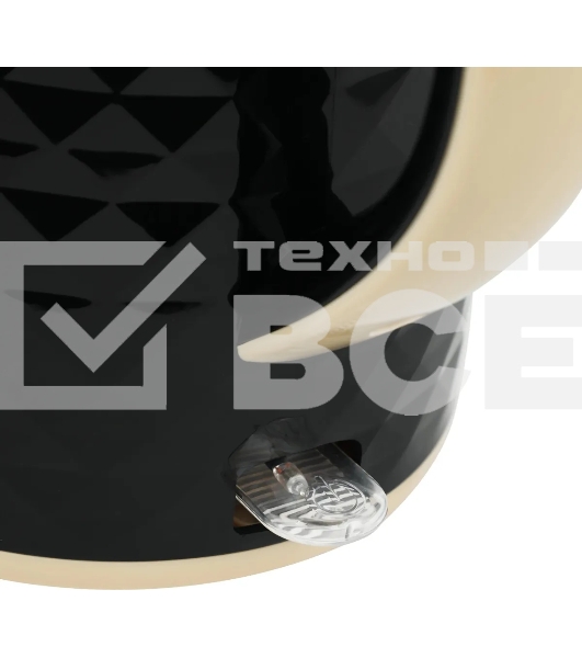 Чайник электрический Centek CT-0025 черный металл 1.8л, 1800W, двойные стенки, кнопка вкл. на ручке