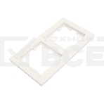 Рамка 2-мест. IEK BRITE РУ-2-БрБ белый, фото2