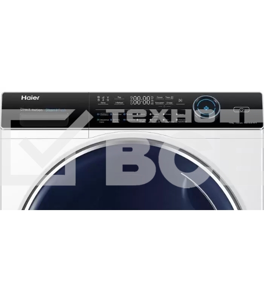 Стиральная машина с сушкой Haier HWD100-B14979 белая, загрузка фронтальная 10кг, 1400 об/мин., класс: B