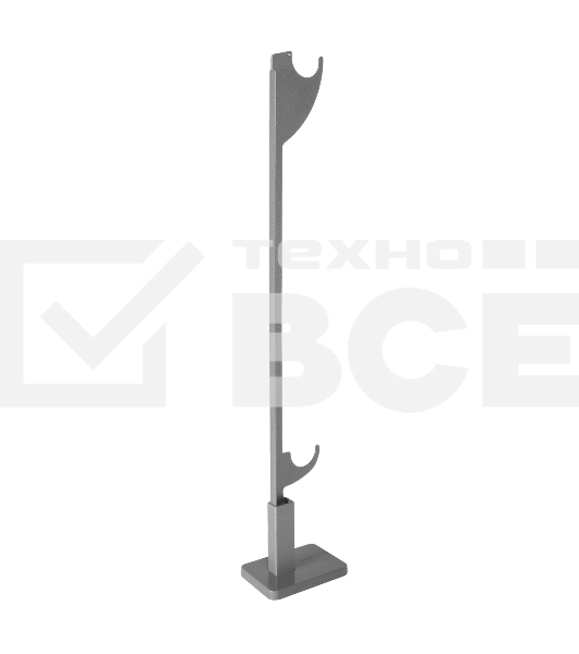 Напольный кронштейн Pianoforte 500, серебристый