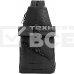 Рюкзак слинг Piquadro Harper CA6784AP/N черный кожа, фото8