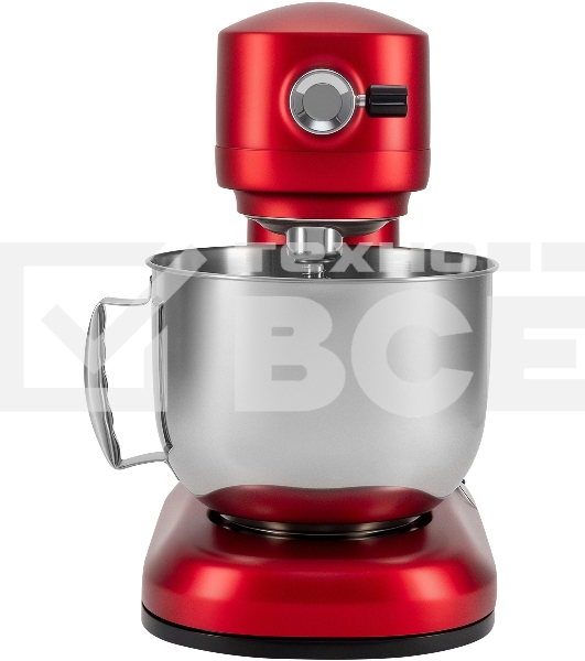 Кухонная машина Rondell RDE-KM900 планетар.вращ. 1900Вт красное вино