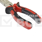 Длинногубцы Matrix NICKEL 17166 180 мм, прямые никелированные, двухкомпонентные рукоятки, фото3