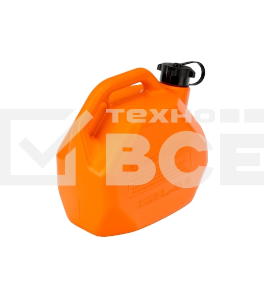 Канистра для ГСМ Stels пластиковая, со скошенными углами, 5 литров