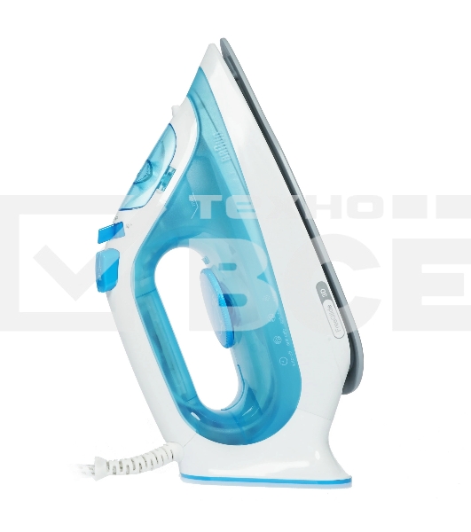 Утюг Braun SI3053BL голубой/белый, 2400 Вт, 45 г/мин, 170 г/мин, 270 мл