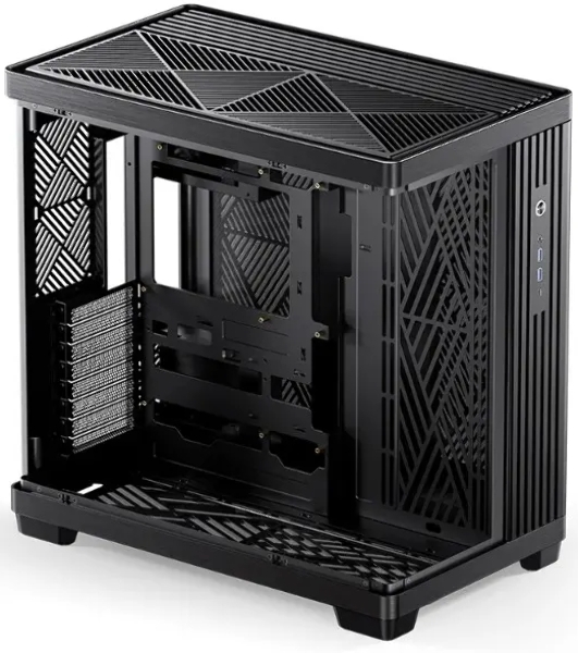 Корпус Jonsbo TK-4 Black, Midi-Tower, чёрный