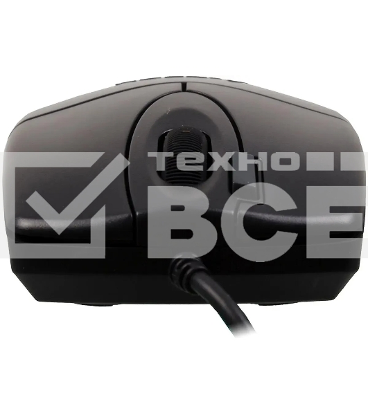Мышь проводная A4Tech OP-620DS черный, 1000 dpi, USB, кнопки - 4