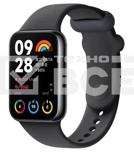 Фитнес-браслет Xiaomi Mi Smart Band 8 Pro черный