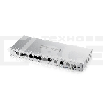 Мультигигабитный Smart L2 коммутатор Zyxel XGS1250-12, 8xGE, 3x1/2,5/5/10G, 1xSFP+, кнопка LED ECO Mode, настольный, фото12
