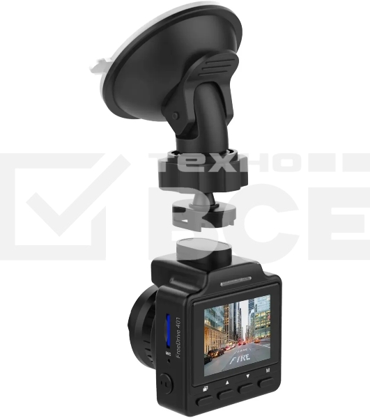 Видеорегистратор Digma FreeDrive 401 черный 4Mpix 2160x3840 2160p 170гр. NTK96675