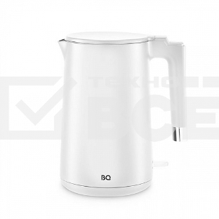 Чайник BQ KT1720P белый. Мощность:2200Вт, Объем:1,5л