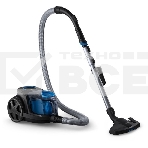 Пылесос Philips PowerPro Compact FC9350/01 черный/синий, 360/1800 Вт, уборка сухая, пылесборник контейнер, 1.5 л, фото5