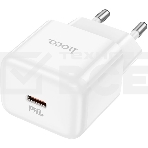Сетевое зар./устр. Hoco N32 Glory White 30W 3A+2A+1.5A (PD+QC+AFC) USB Type-C универсальное белый, фото 1
