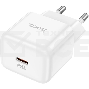 Сетевое зар./устр. Hoco N32 Glory White 30W 3A+2A+1.5A (PD+QC+AFC) USB Type-C универсальное белый
